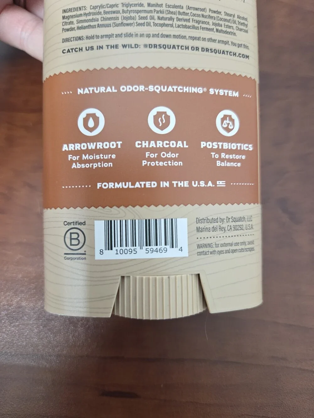 Dr. Squatch Wood Barrel Bourbon Deodorant & Spider-Man Spidey Suds Soap Set Nwt